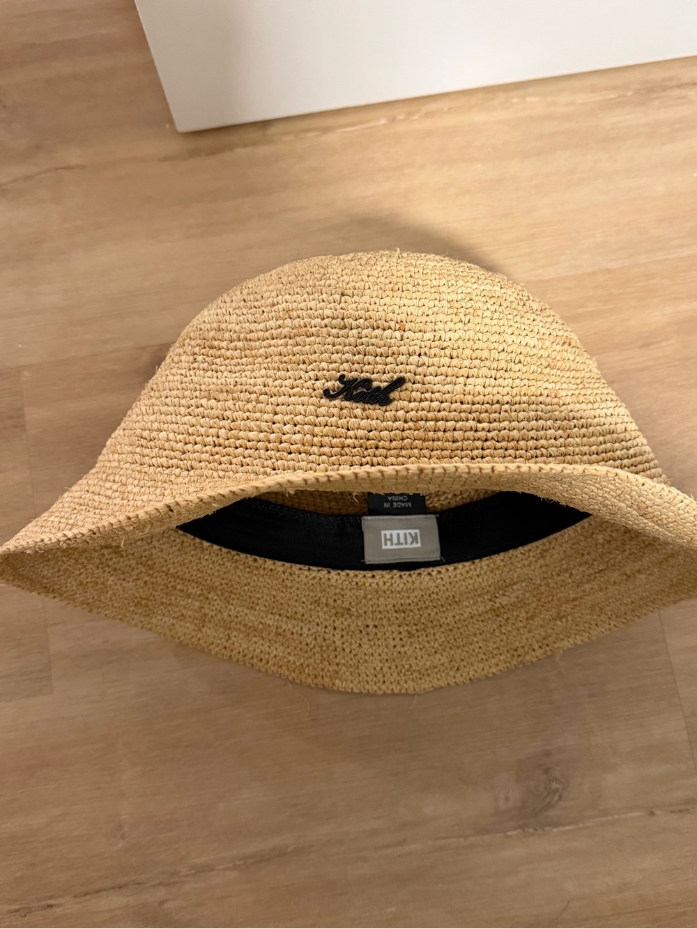 Kith Tan Straw Bucket Hat